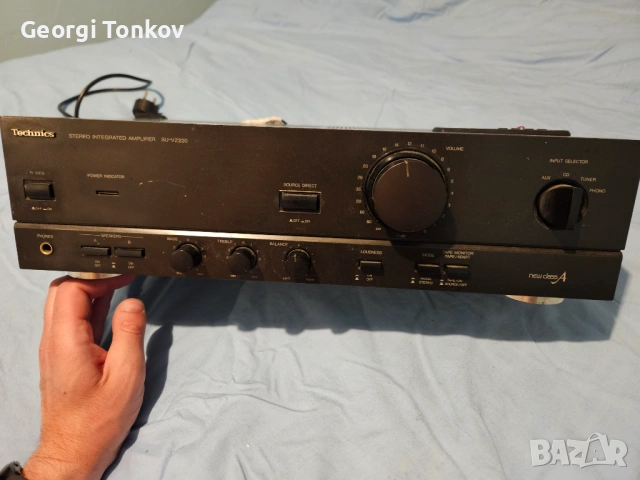 Домашен усилвател TECHNICS SU-VZ220, снимка 3 - Ресийвъри, усилватели, смесителни пултове - 54858435