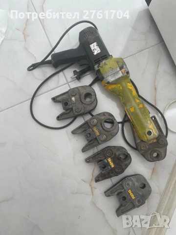 REMS професионална преса за фитинги