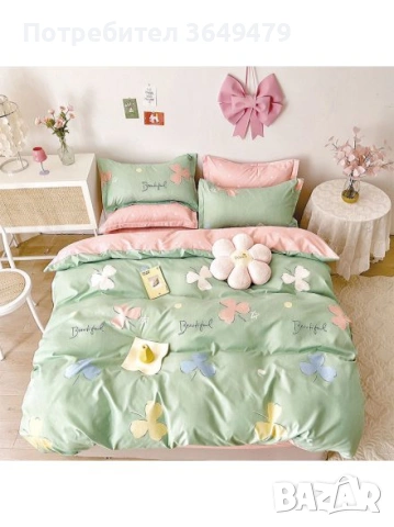 Спален комплект от 6 части, снимка 4 - Спално бельо - 54061685