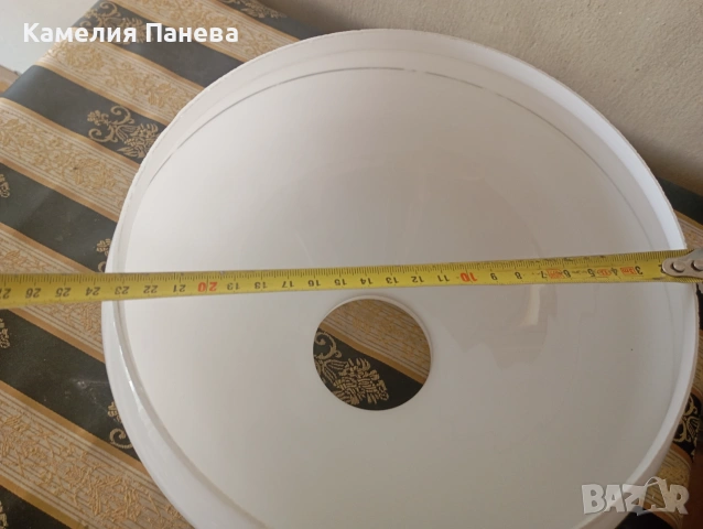 Куполно стъкло за лампа,полилей, снимка 5 - Настолни лампи - 55011058