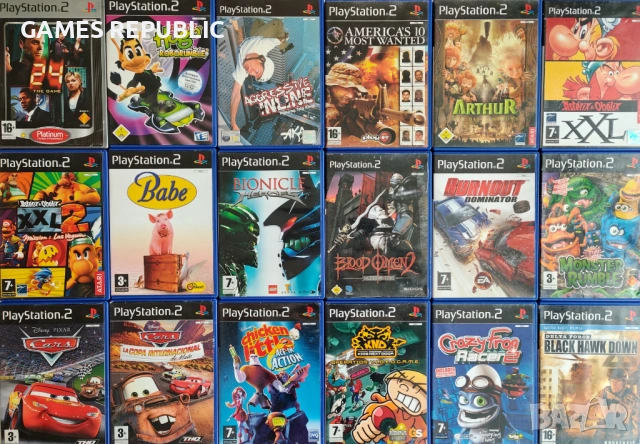 ТОП игри за PlayStation 2/PS2/ПС2/Плейстейшън 2