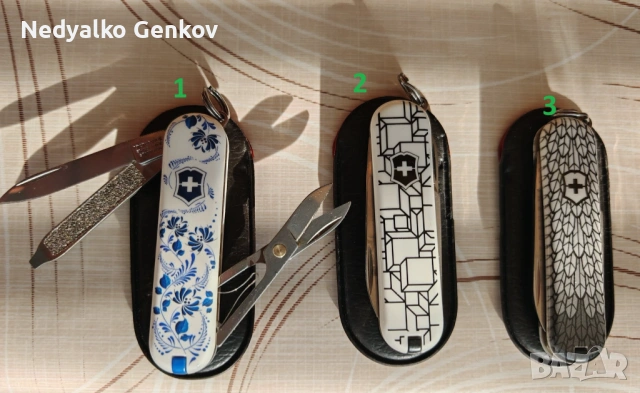 Колекционерски нож - Victorinox LE 2021, 2022, 2025, Deejo, Toferner, снимка 6 - Ножове - 53935192
