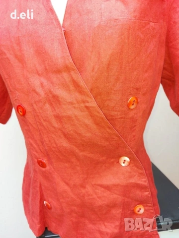 Max Mara Original Size M 100% Лен, снимка 2 - Поли - 54708867