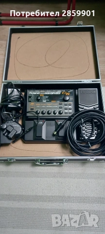 Roland GR-20 + GK-3 адаптер + куфар – китарен синтезатор, снимка 2 - Китари - 54483086