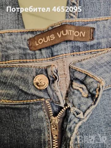 Къси Дамски дънки 3/4-ти Louis vuitton, снимка 7 - Дънки - 55566282