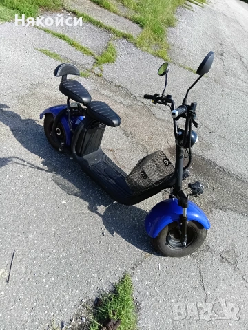 Електрически скутер BIG CITY HARLEY X7 ULTRA 1500W, снимка 12 - Мотоциклети и мототехника - 55239182