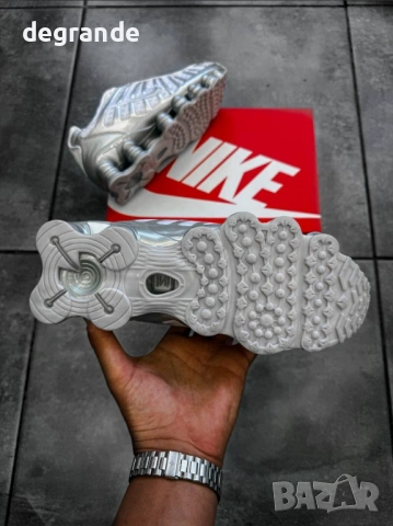 👟Nike Shox TL Сиво  40  41 43  44  45  , снимка 5 - Маратонки - 54756561