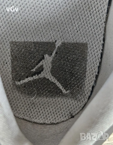 Мъжки кецове Air Jordan 1 Low Wolf Grey - 42, снимка 7 - Кецове - 54414182