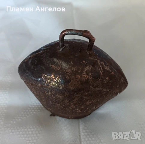 Стара Автентична медирана хлопка, чан, снимка 6 - Антикварни и старинни предмети - 54297526