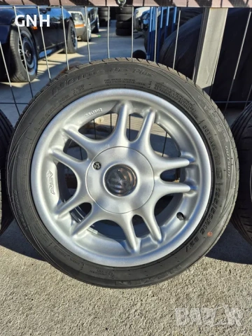 Джанти Azev 15 цола ,4х100 , 7.5j ,et30 , 195/55/15 Vw Honda Opel, снимка 4 - Гуми и джанти - 54479776