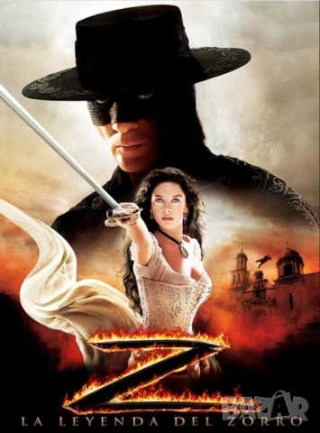 ЗОРО Колекция (6 филма,сериал"Зоро" 2024 г.,сериал "Шпагата и розата"2007г.-120 епизода), снимка 3 - Приключенски - 54138048