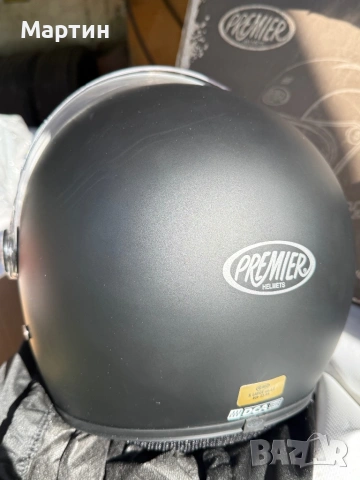 чисто нова каска PREMIER CASCO VANGARDE U9 черна, размер XL, снимка 5 - Аксесоари и консумативи - 54944594
