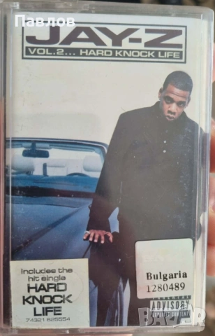 Jay-Z ‎– Vol. 2... Hard Knock Life оригинална аудиокасета рап хип хоп