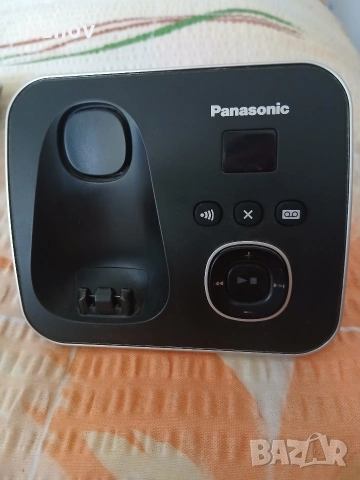 Стационарен безжичен телефон Panasonic KX-TG6821 с телефонен секретар (Пълен комплект с кутия), снимка 9 - Стационарни телефони и факсове - 54755006