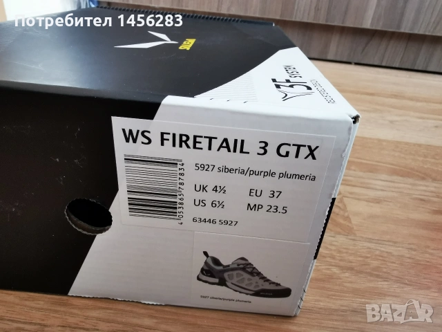 Спортни обувки Salewa WS Firetail 3 GTX, 37 номер , снимка 2 - Маратонки - 54630015
