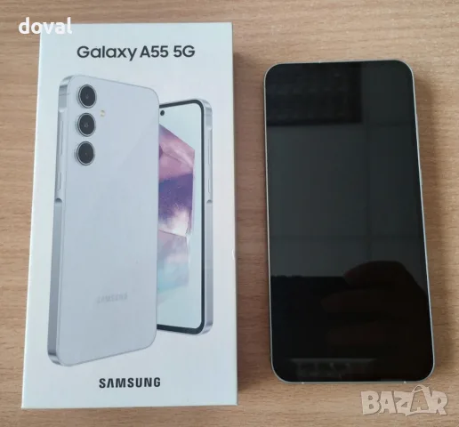 Продавам мобилен телефон Samsung A55 5G / Самсунг А55 5Г - 8gb/128gb