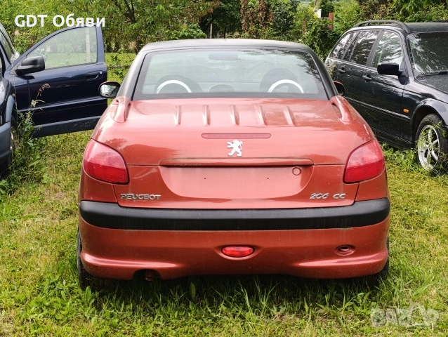 Peugeot 206cc (Кабрио) , снимка 3 - Автомобили и джипове - 54740605