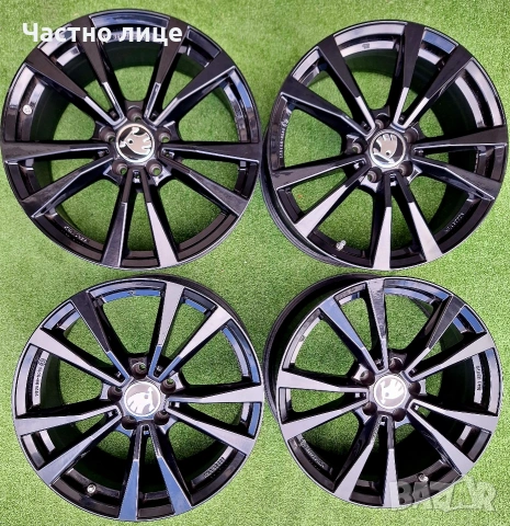 Продавам 4бр 18-ки джанти за Шкода Октавия, Йети, Карок 