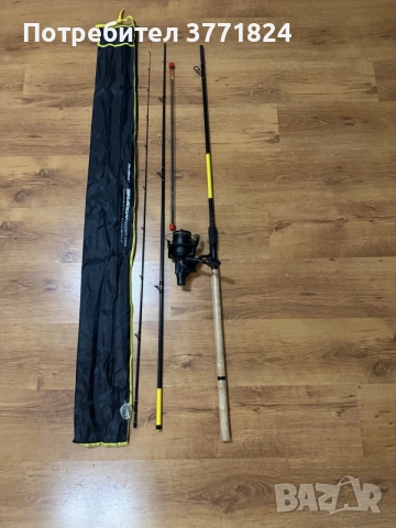 Продавам комплект:

Formax Shadow Feeder 3.90 м

Mitchell Avocet R Black Edition 6500FS, снимка 2 - Въдици - 55167048