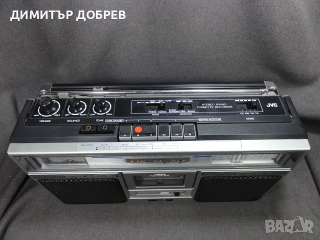 СТАР РЕТРО РАДИОКАСЕТОФОН JVC RC-646L JAPAN BOOMBOX С ОРИГИНАЛЕН КАШОН И ИНСТРУКЦИЯ, снимка 8 - Радиокасетофони, транзистори - 55536489