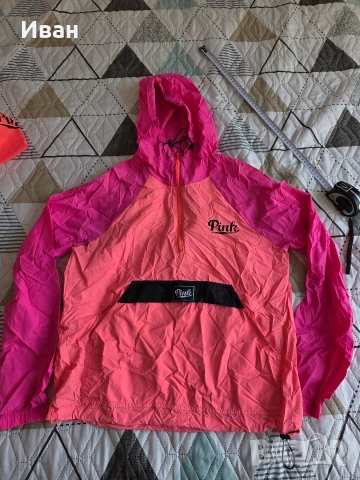 Ветровка pink victoria secret, снимка 2 - Спортни екипи - 54235794