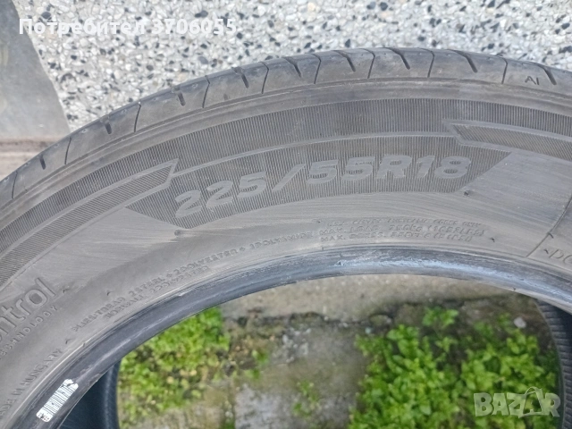 Летни гуми 225 /55/18 Hankook!, снимка 4 - Гуми и джанти - 54229231