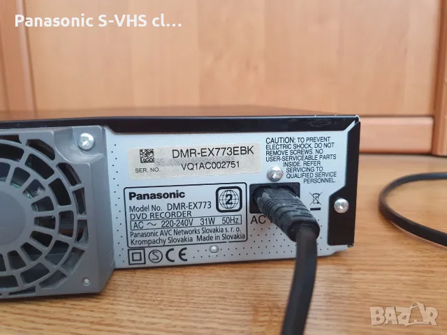 Panasonic DMR-EX773 DVD-HDD recorder USB/HDMI, снимка 11 - Плейъри, домашно кино, прожектори - 55332787