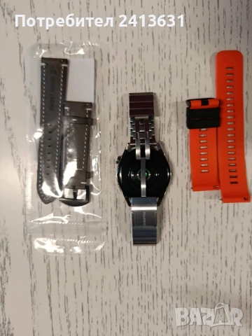 Huawei Watch GT 3 + три верижки, снимка 4 - Смарт часовници - 55615935