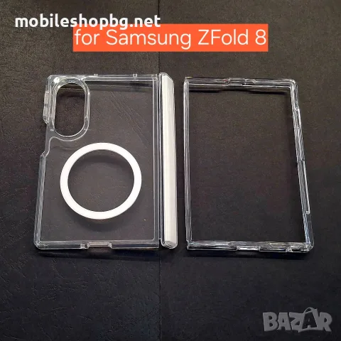 Samsung ZFold 8 кейс прозрачен MagSafe 