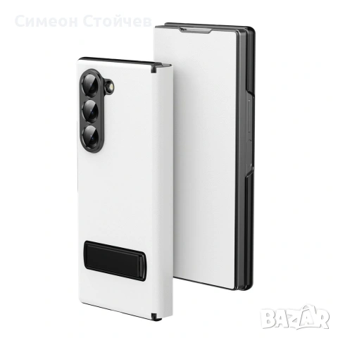 Samsung Galaxy Z Fold 7 Магнитен кожен калъф кейс
