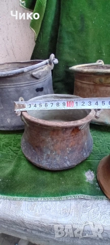 8бр малки бакърени менчета , снимка 10 - Антикварни и старинни предмети - 54125838