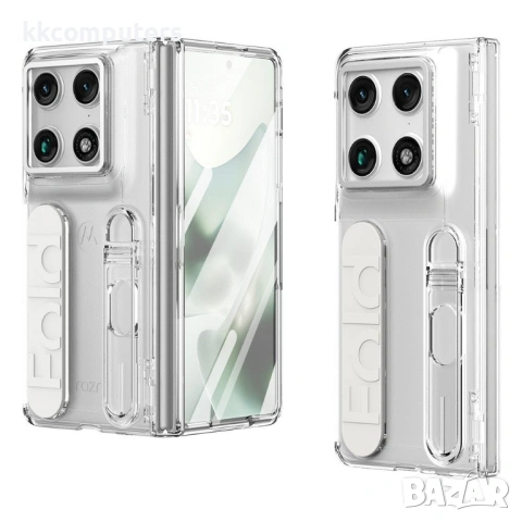 Калъф за Motorola Razr Fold 5G с Визитник, Стойка, Каишка и Протектор – 5 цвята, снимка 2 - Калъфи, кейсове - 54697666