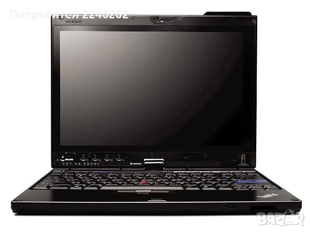 Лаптоп ThinkPad Lenovo X201 Tablet с докинг станция, снимка 2 - Лаптопи за работа - 54259742