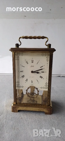 Немски осем дневен каретен часовник -,,Shatz & sohne" 