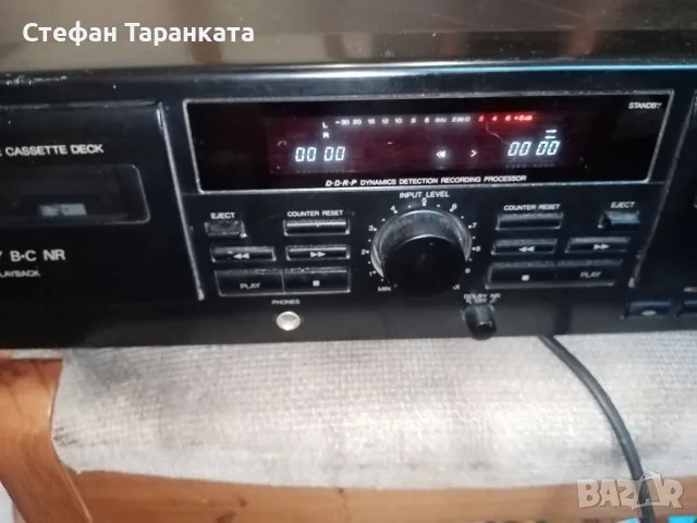 Двукасетачен дек JVC, снимка 2 - Декове - 55598688