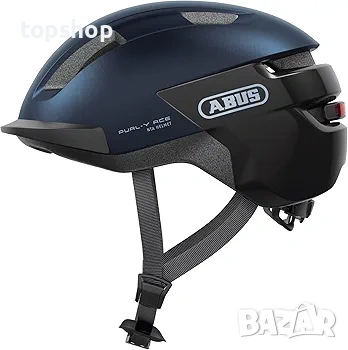 Чисто нова градска каска ABUS Purl-Y Ace с LED светлина за тротинетка и велосипед размер S 51-55 см , снимка 4 - Аксесоари за велосипеди - 55229432