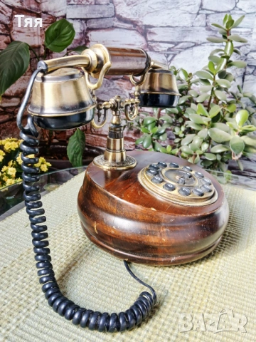 Ретро винтидж телефон , снимка 2 - Други ценни предмети - 54099710