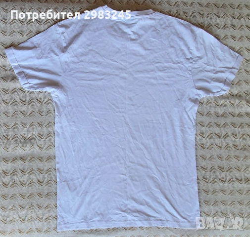 Мъжка тениска с къси ръкави и кученце, снимка 2 - Тениски - 54888966