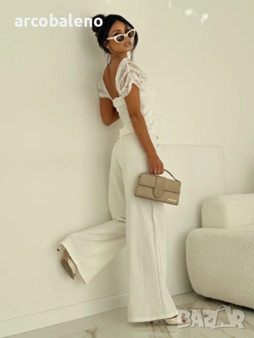 Елегантен дамски комплект от две части Élise, 3цвята , снимка 15 - Комплекти - 53952006