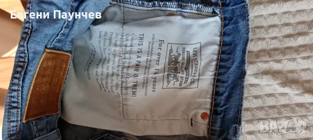 Levi's мъжки къси дънки бермуди размер 32 отлични , снимка 6 - Къси панталони - 55392820