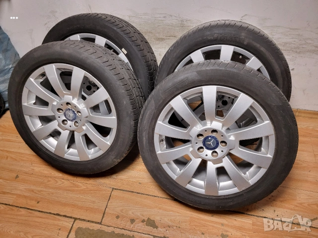 Mercedes GLK 19" 5x112 спорт пакет оригинални джанти Мерцедес ГЛК, снимка 11 - Гуми и джанти - 54045410