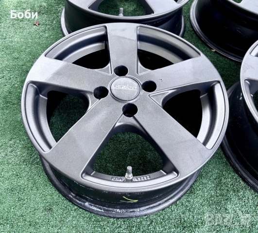 Джанти 4/100/15 Dezent Renault WV SKODA SEAT Honda Kia Hynday Mazda Mitsubishi, снимка 5 - Гуми и джанти - 54525510
