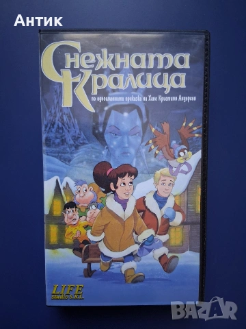 Видеокасети VHS Палечка Снежната Кралица / Анимация, снимка 4 - Други жанрове - 54905718
