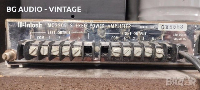 Mcintosh MC-2205, McIntosh C-26, снимка 7 - Ресийвъри, усилватели, смесителни пултове - 54874974