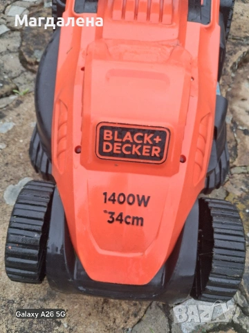 ел.косачка black+decker, снимка 2 - Селскостопанска техника - 55246973