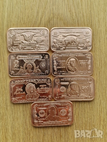 💵 1 oz медна монета – 999 медно кюлче copper coin copper bar, снимка 6 - Нумизматика и бонистика - 54685334