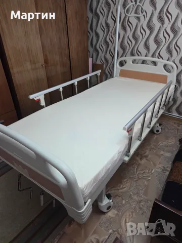 Болнично легло механично с матрак, снимка 7 - Други - 55683853