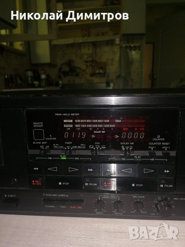 AIWA AD-WX999 Топ модел, като нов с дистанционно. , снимка 3 - Декове - 54994653