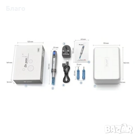 Устройство за микронидлинг, Dr. Pen, M8S, снимка 2 - Други - 54320279