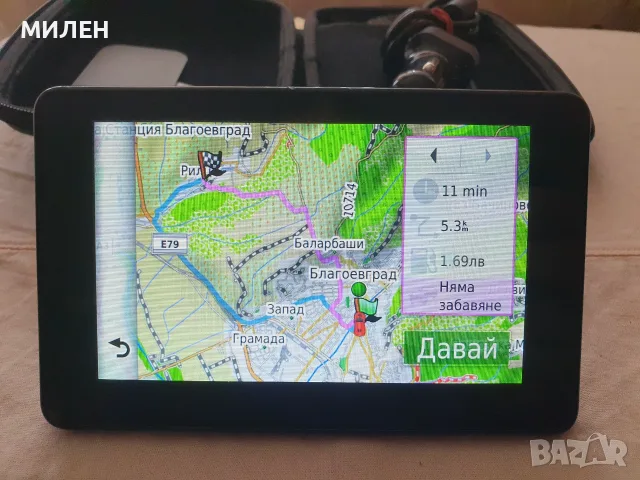 Навигация Гармин, GARMIN nuvi 3590 LMТ, + карта OFRM Geotrade 2026Q2, снимка 6 - Garmin - 53476133